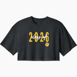 Mankato East Cougars <span class="pdp-name-mascot">Mankato East Cougars</span> BELLA+CANVAS Women's Heavyweight Garment-Dyed Cropped Tee Front Thumbnail