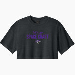 SPACE COAST HIGH SCHOOL VIPERS <span class="pdp-name-mascot">SPACE COAST VIPERS</span> BELLA+CANVAS Women's Heavyweight Garment-Dyed Cropped Tee Front Thumbnail