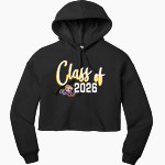 Olivet Nazarene Tigers Bella+Canvas Women's Sponge Fleece Cropped-Fleece Hoodie- Front Thumbnail