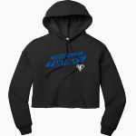 Nueces Canyon Panthers Bella+Canvas Women's Sponge Fleece Cropped Fleece Hoodie Front Thumbnail