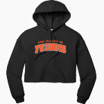 Stephen - Argyle Central 2856 Fusions Bella+Canvas Women's Sponge Fleece Cropped Fleece Hoodie Front Thumbnail