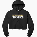 Southern Alamance Tigers <span class="pdp-name-mascot">Southern Alamance Tigers</span> Bella+Canvas Women's Sponge Fleece Cropped-Fleece Hoodie Front Thumbnail