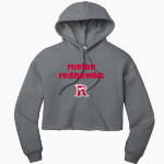 RENTON HIGH SCHOOL RedHawks Bella+Canvas Women's Sponge Fleece Cropped Fleece Hoodie Front Thumbnail