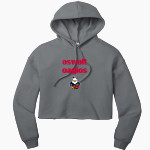 Oswalt Eagles Bella+Canvas Women's Sponge Fleece Cropped Fleece Hoodie Front Thumbnail
