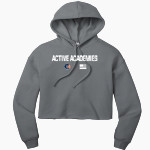 Active Academies Active Academy <span class="pdp-name-mascot">Active Academy</span> Bella+Canvas Women's Sponge Fleece Cropped-Fleece Hoodie Front Thumbnail