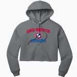 GEORGE WASHINGTON HIGH SCHOOL PATRIOTS Bella+Canvas Women's Sponge Fleece Cropped Fleece Hoodie Front Thumbnail
