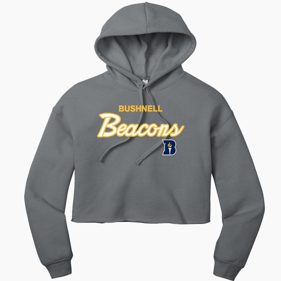 Bushnell Beacons Bella+Canvas Women's Sponge Fleece Cropped Fleece Hoodie