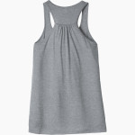 FORT JENNINGS HIGH SCHOOL MUSKETEERS Bella+Canvas Women's Flowy Racerback Tank Back Thumbnail