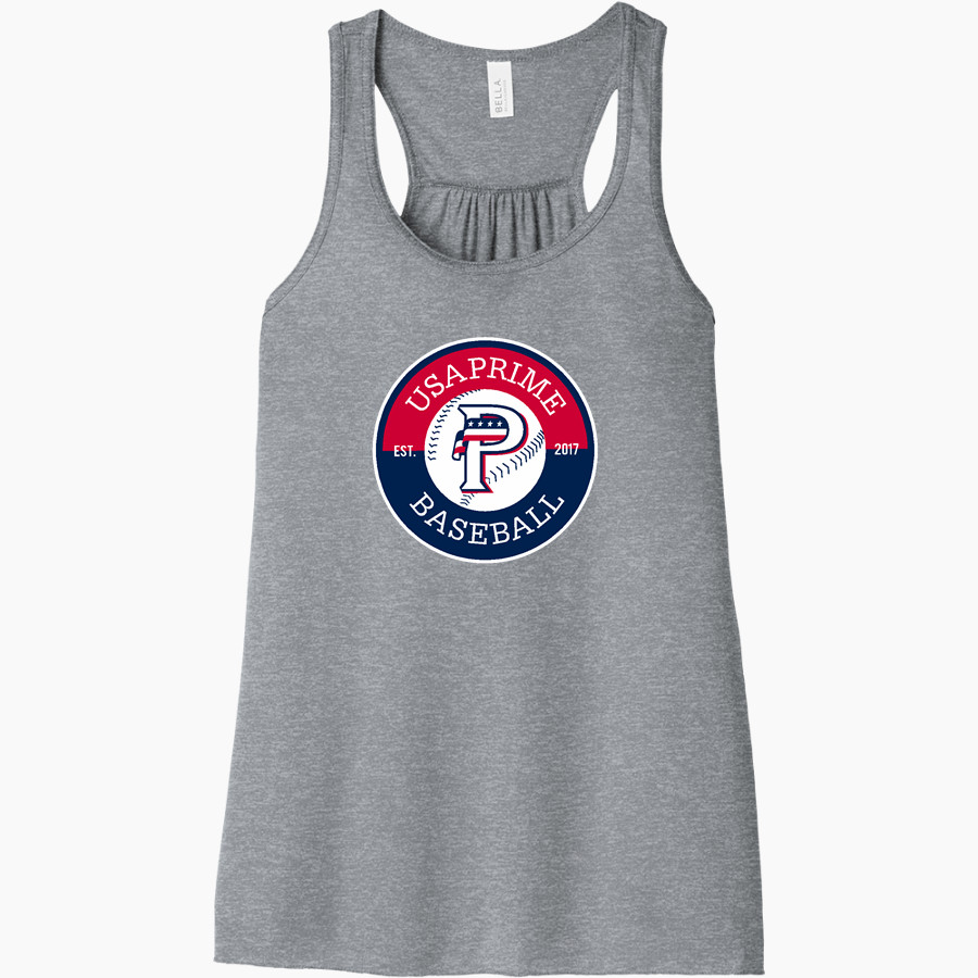 Baseball Rebellion Baseball Rebellion <span class="pdp-name-mascot">Baseball Rebellion</span> Bella+Canvas Women's Flowy Racerback Tank