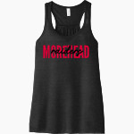 Morehead Raiders <span class="pdp-name-mascot">Morehead Raiders</span> Bella+Canvas Women's Flowy Racerback Tank Front Thumbnail