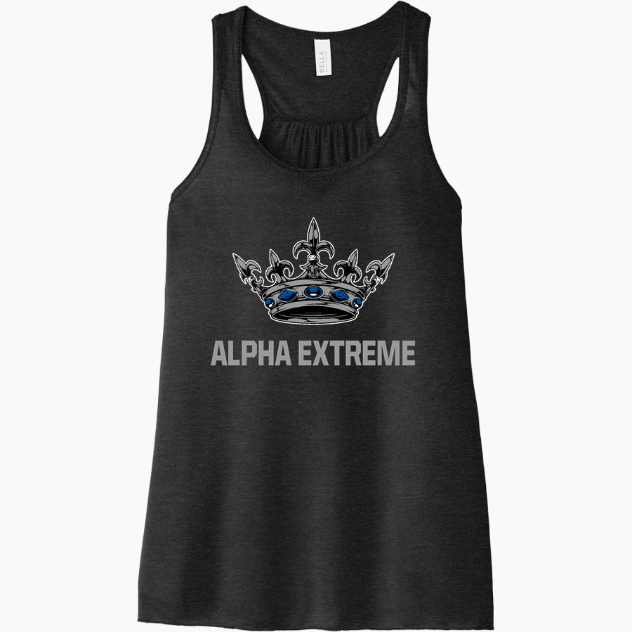 Alpha Extreme Royals Cheer Bella+Canvas Women's Flowy Racerback Tank