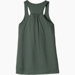 LATTA HIGH SCHOOL VIKINGS Bella+Canvas Women's Flowy Racerback Tank Back Thumbnail