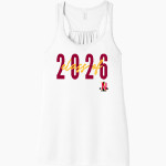NORTHEASTERN HIGH SCHOOL JETS Bella+Canvas Women's Flowy Racerback Tank Front Thumbnail