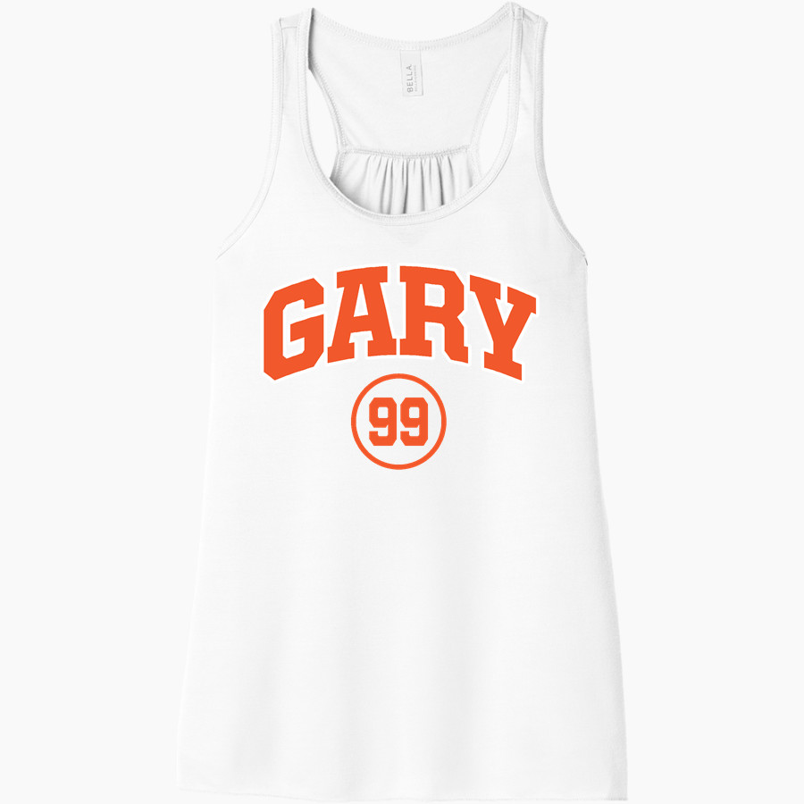 Gary Bobcats <span class="pdp-name-mascot">Gary Bobcats</span> Bella+Canvas Women's Flowy Racerback Tank