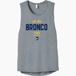 Austin T Levy Broncos Bella+Canvas Women's Flowy Scoop Muscle Tank Front Thumbnail