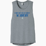 Judson Early College Academy Academy <span class="pdp-name-mascot">Judson Early College Academy Academy</span> Bella+Canvas Women's Flowy Scoop Muscle Tank Front Thumbnail
