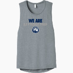 Bay Ridge Prep Tigers Bella+Canvas Women's Flowy Scoop Muscle Tank Front Thumbnail