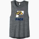 Pace Setters <span class="pdp-name-mascot">Pace Setters</span> Bella+Canvas Women's Flowy Scoop Muscle Tank Front Thumbnail
