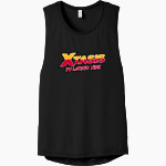 Radio Xtasis Radio Xtasis Bella+Canvas Women's Flowy Scoop Muscle Tank Front Thumbnail