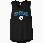 New York State Athletic Administrators Association <span class="pdp-name-mascot">New York State Athletic Administrators Association</span> Bella+Canvas Women's Flowy Scoop Muscle Tank Front Thumbnail