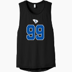 TRINITY COLLEGIATE SCHOOL TITANS <span class="pdp-name-mascot">TRINITY COLLEGIATE TITANS</span> Bella+Canvas Women's Flowy Scoop Muscle Tank Front Thumbnail