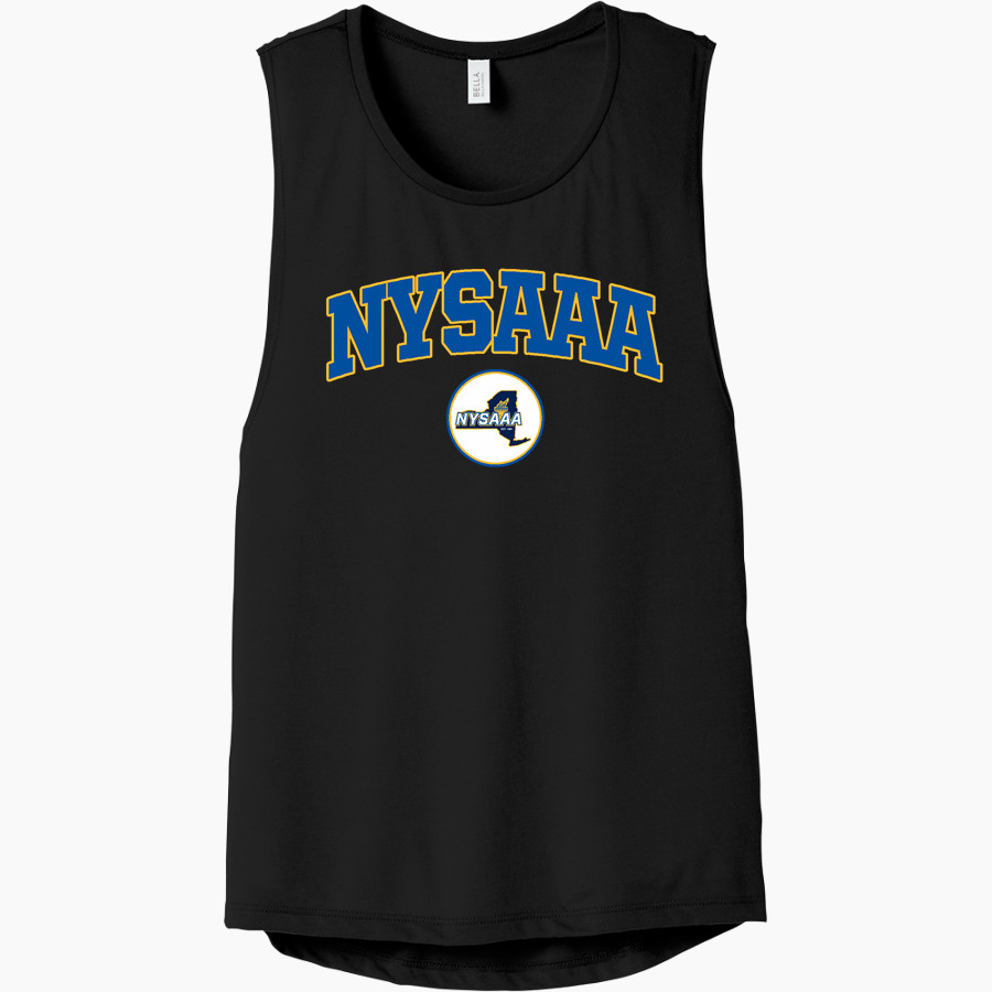 New York State Athletic Administrators Association <span class="pdp-name-mascot">New York State Athletic Administrators Association</span> Bella+Canvas Women's Flowy Scoop Muscle Tank