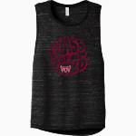 Willamette Bearcats <span class="pdp-name-mascot">Willamette Bearcats</span> Bella+Canvas Women's Flowy Scoop Muscle Tank Front Thumbnail