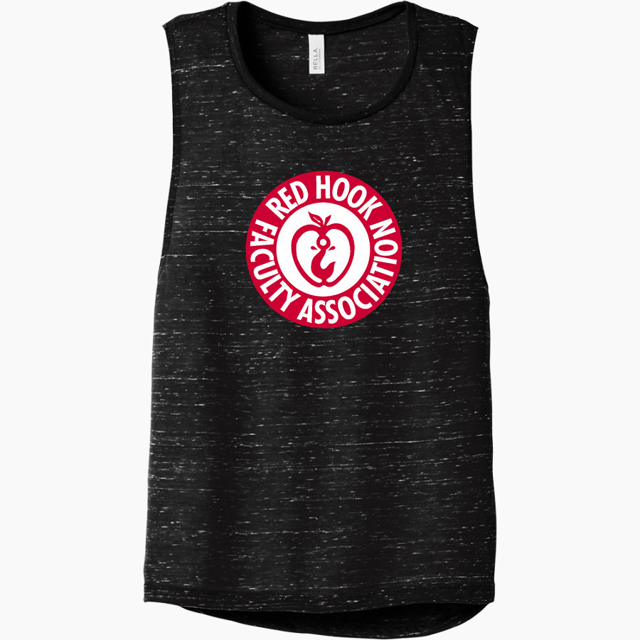 Red Hook Faculty Association RHFA Bella+Canvas Women's Flowy Scoop Muscle Tank