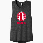 Ohio Middle Level Association Bella+Canvas Women's Flowy Scoop Muscle Tank Front Thumbnail