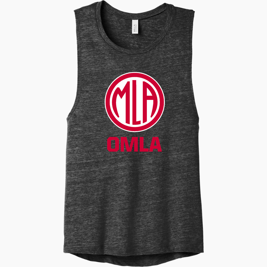 Ohio Middle Level Association Bella+Canvas Women's Flowy Scoop Muscle Tank