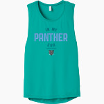 Pearson Panthers <span class="pdp-name-mascot">Pearson School Panthers</span> Bella+Canvas Women's Flowy Scoop Muscle Tank Front Thumbnail
