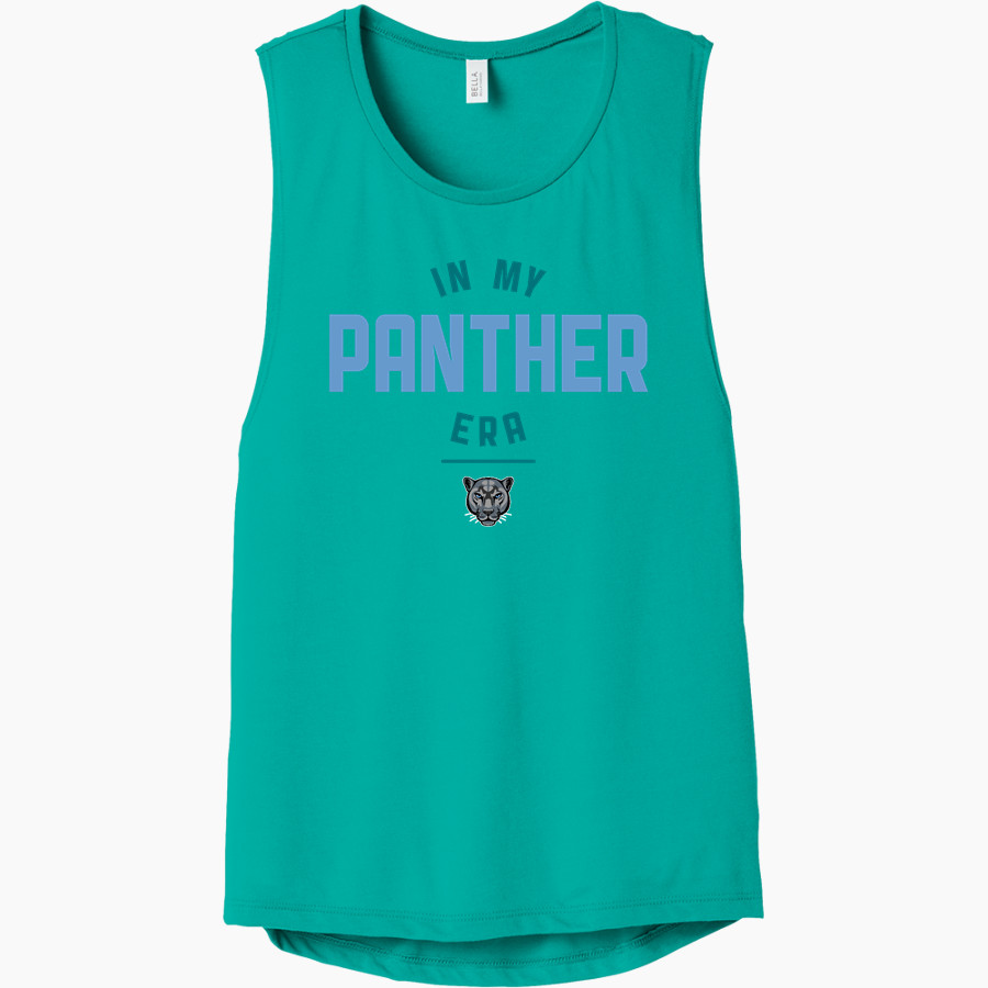 Pearson Panthers <span class="pdp-name-mascot">Pearson School Panthers</span> Bella+Canvas Women's Flowy Scoop Muscle Tank