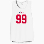 Pinedale Eagles <span class="pdp-name-mascot">Pinedale Elementary School Eagles</span> Bella+Canvas Women's Flowy Scoop Muscle Tank Front Thumbnail