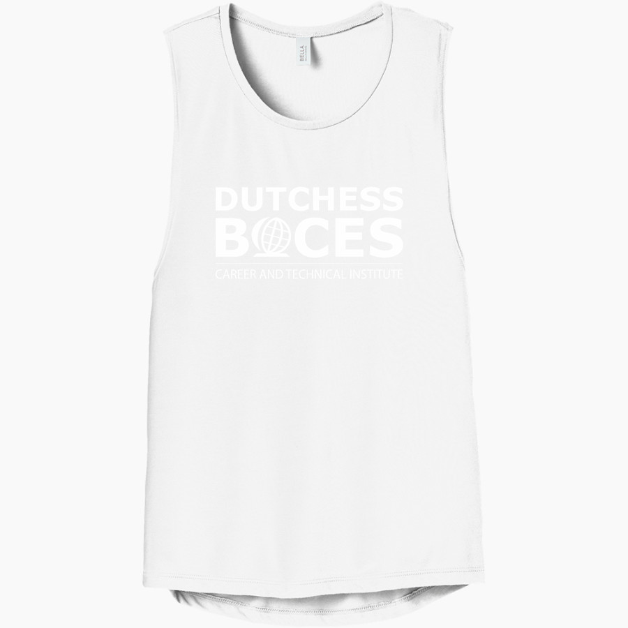 Dutchess BOCES <span class="pdp-name-mascot">Dutchess County BOCES</span> Bella+Canvas Women's Flowy Scoop Muscle Tank