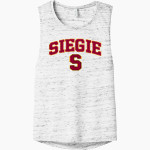 SCHAUMBURG HIGH SCHOOL SIEGIE <span class="pdp-name-mascot">SCHAUMBURG SIEGIE</span> Bella+Canvas Women's Flowy Scoop Muscle Tank Front Thumbnail