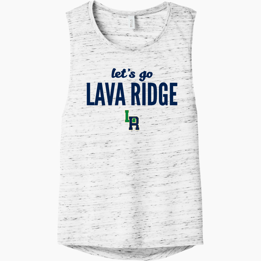 Lava Ridge Gilas <span class="pdp-name-mascot">Lava Ridge Intermediate Gilas</span> Bella+Canvas Women's Flowy Scoop Muscle Tank