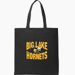 BIG LAKE HIGH SCHOOL HORNETS Port Authority Core Cotton Tote Front Thumbnail