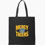 Mercy High School Tigers Online Store Port Authority Core Cotton Tote Front Thumbnail