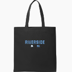 RIVERSIDE HIGH SCHOOL CYCLONES <span class="pdp-name-mascot">RIVERSIDE CYCLONES</span> Port Authority Core Cotton Tote Front Thumbnail