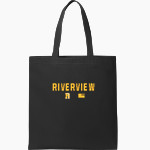 RIVERVIEW HIGH SCHOOL RAIDERS Port Authority Core Cotton Tote Front Thumbnail