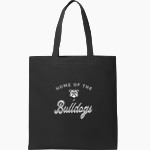 BRIDGETON HIGH SCHOOL BULLDOGS Port Authority Core Cotton Tote Front Thumbnail