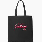 Wheeling University Cardinals Online Store <span class="pdp-name-mascot">Wheeling University Cardinals</span> Port Authority Core Cotton Tote Front Thumbnail