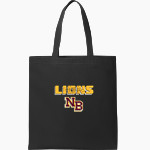 NEW BOSTON HIGH SCHOOL LIONS <span class="pdp-name-mascot">NEW BOSTON LIONS</span> Port Authority Core Cotton Tote Front Thumbnail