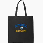 Mitchell Bluejackets Port Authority Core Cotton Tote Front Thumbnail
