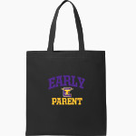 EARLY HIGH SCHOOL LONGHORNS Port Authority Core Cotton Tote Front Thumbnail