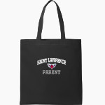 SAINT LAWRENCE CENTRAL HIGH SCHOOL LARRIES Port Authority Core Cotton Tote Front Thumbnail