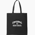 CENTENNIAL HIGH SCHOOL BRONCOS Port Authority Core Cotton Tote Front Thumbnail