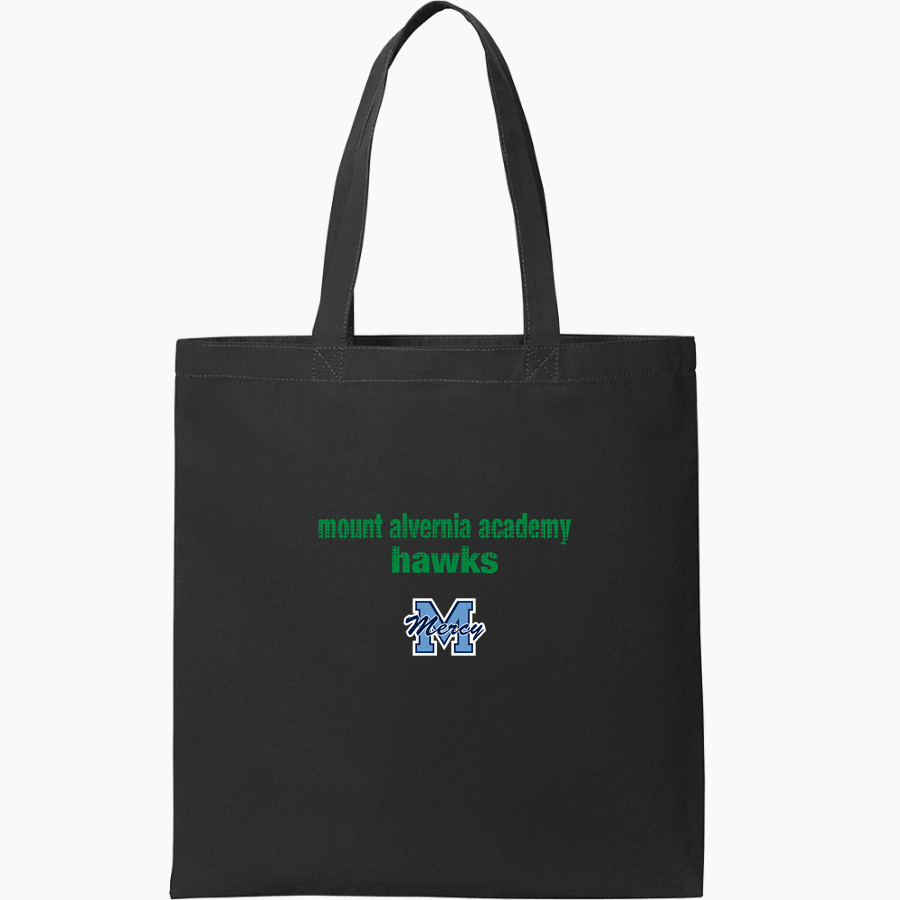 Mount Alvernia Academy Hawks Port Authority Core Cotton Tote