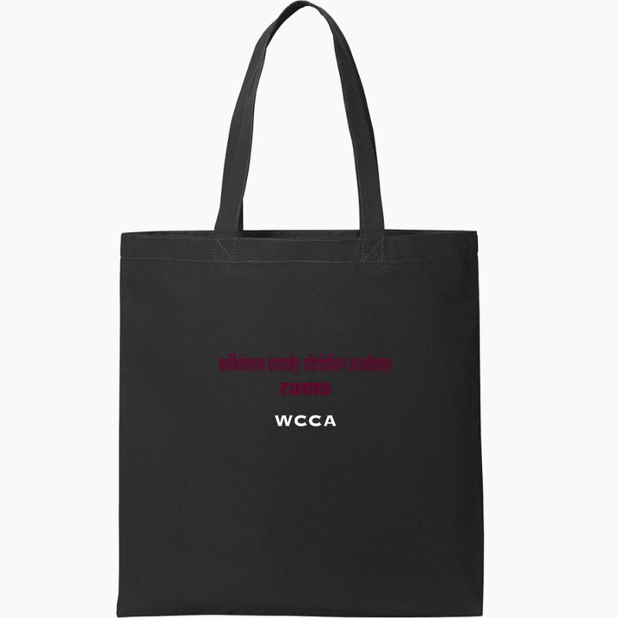 WILKINSON COUNTY CHRISTIAN ACADEMY RAMS <span class="pdp-name-mascot">WILKINSON CO RAMS</span> Port Authority Core Cotton Tote