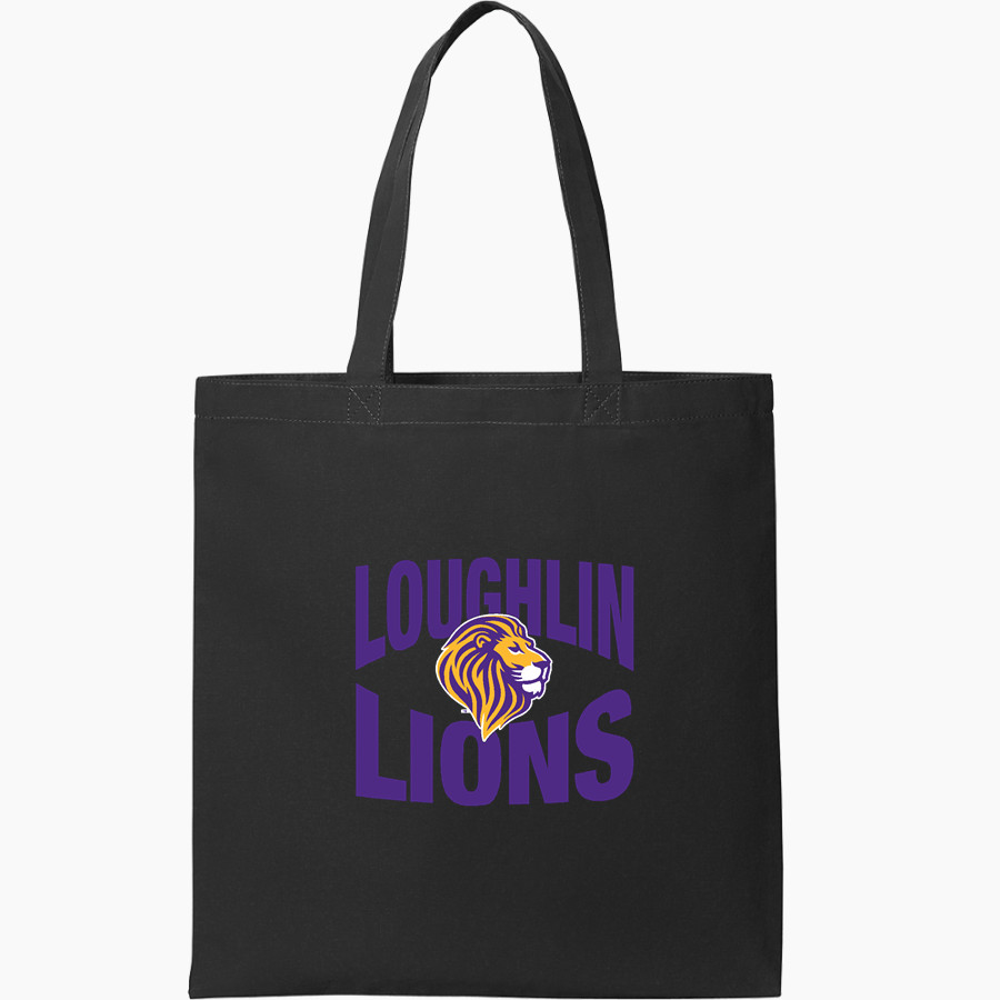 BISHOP LOUGHLIN LIONS EDUCATING LEADERS SINCE 1851 Port Authority Core Cotton Tote